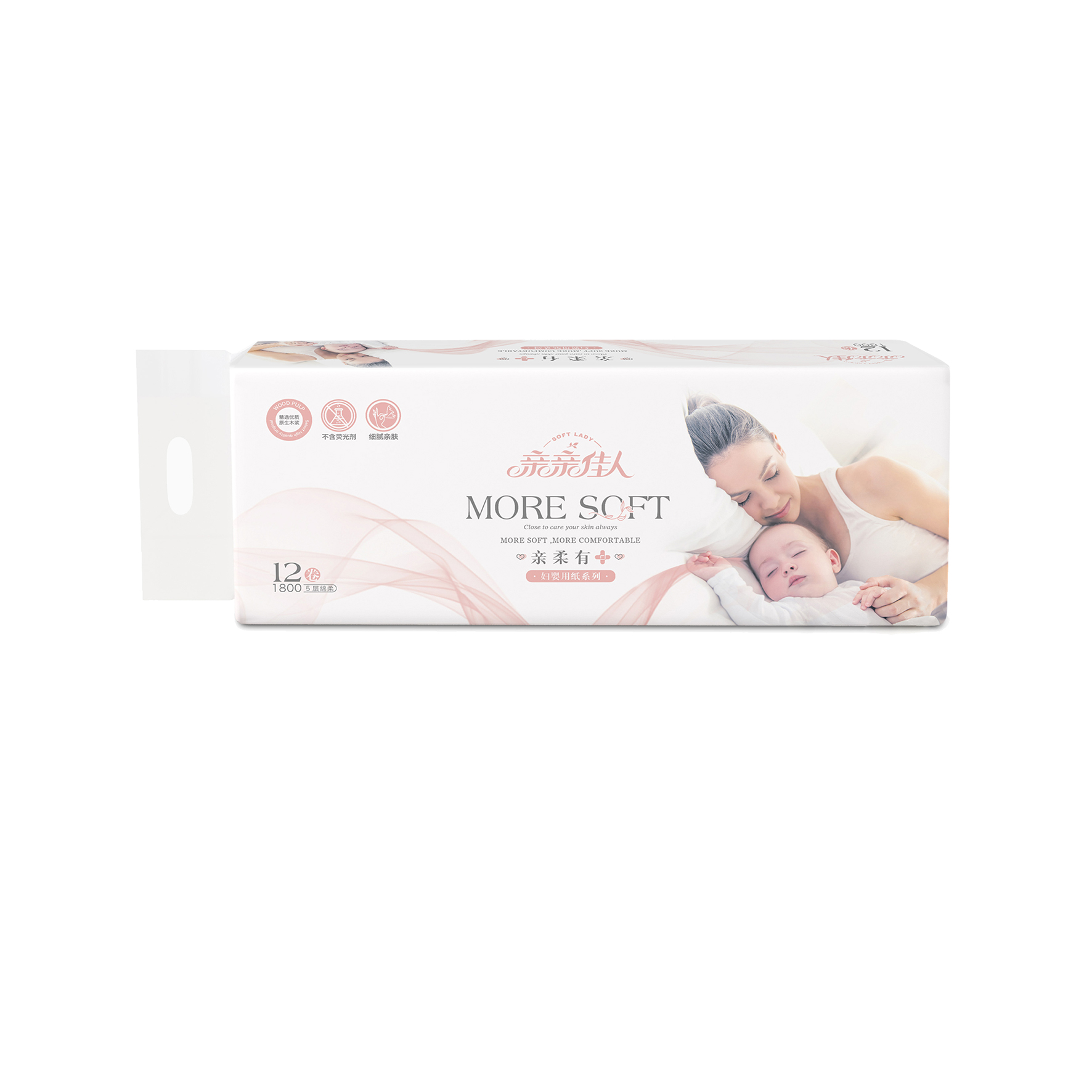 QP12-1800(QR) 12卷1800克扁卷